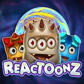 Reactoonz logo by Play'n GO BetOnRed Casino